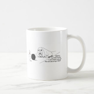 Taza De Café Gracioso Bowling Dog Mug