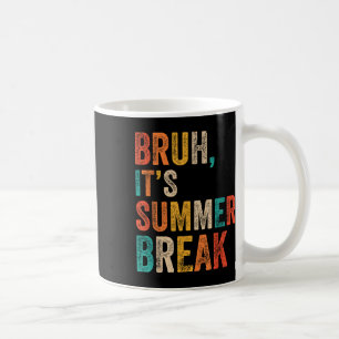 Taza De Café Gracioso Bruh Sus Vacaciones De Verano Vintage 2