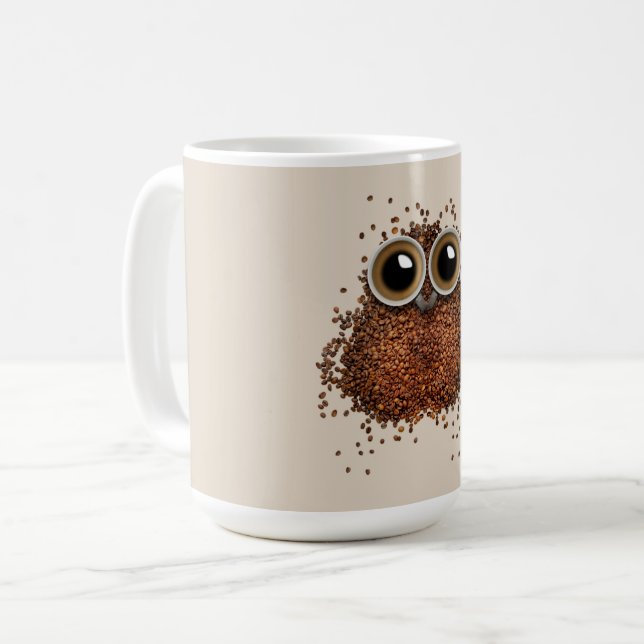 Taza De Café Gracioso café Adorable Mug (Anverso izquierdo)