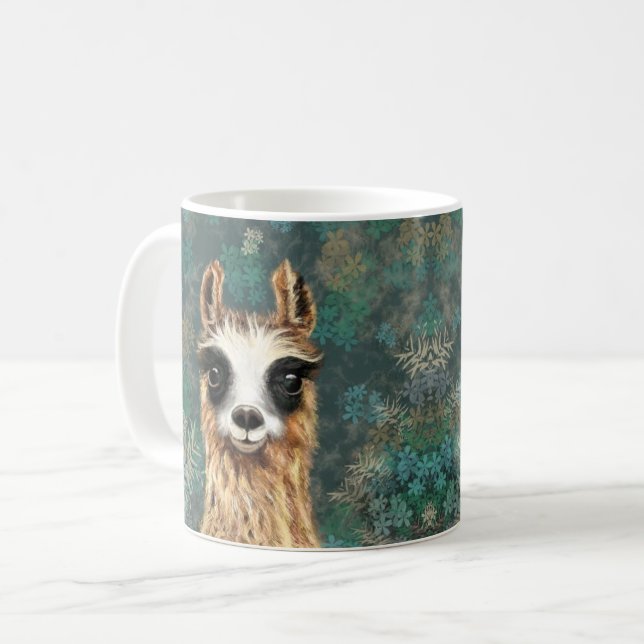 Taza De Café Gracioso café alpaca (Anverso izquierdo)
