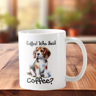 Taza De Café Gracioso "Café" Bella MARRÓN Personaliza