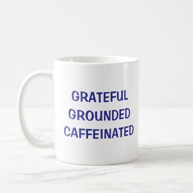 Taza De Café Gracioso café cafeinado (Izquierda)