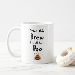 Taza De Café Gracioso café de Chiste para los amantes del baño