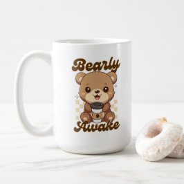 Taza De Café Gracioso café de oso corto