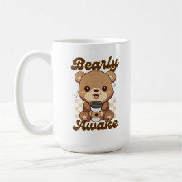 Taza De Café Gracioso café de oso corto