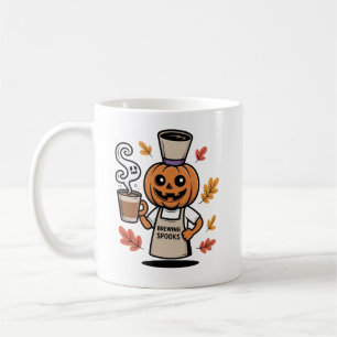 Taza De Café Gracioso café Halloween Mug