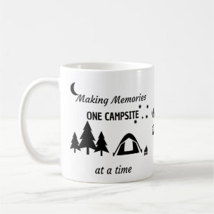 Taza De Café Gracioso café Mug, café de camping personalizado M