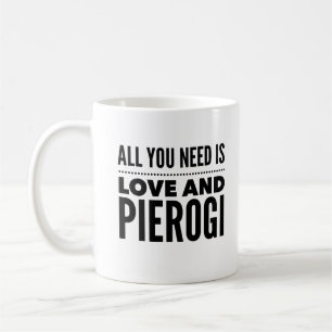 Taza De Café Gracioso café polaco Pierogi Mug