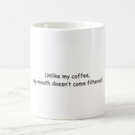 Taza De Café Gracioso café sarcástico, tazón de café, regalo de