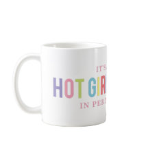 Gracioso Chica caliente verano Perimenopause Mug