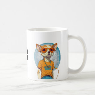 Taza De Café Gracioso chihuahua Mug - Regalo de amante de los p