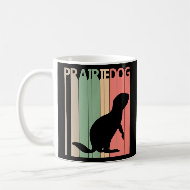 Taza De Café Gracioso Costume De Perro De Prairie (Izquierda)