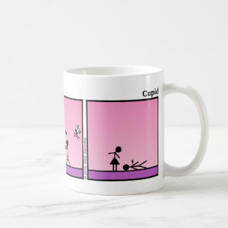 Taza De Café Gracioso Cupid Stickman Mug - 031