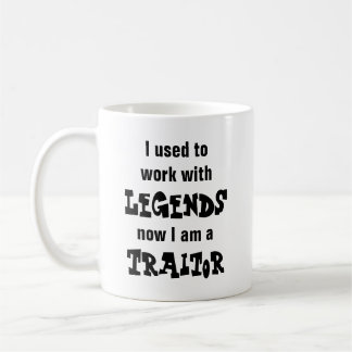 Taza De Café Gracioso Dejar Regalo Para Coworker Coffee Mug
