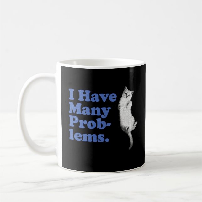 Taza De Café Gracioso diseño de gato (Izquierda)