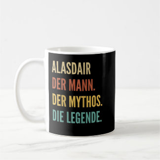 Taza De Café Gracioso Diseño de Nombre Alemán - Alasdair