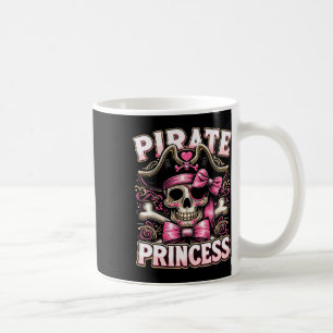Taza De Café Gracioso disfraz de Halloween Princesa Pirata Coqu