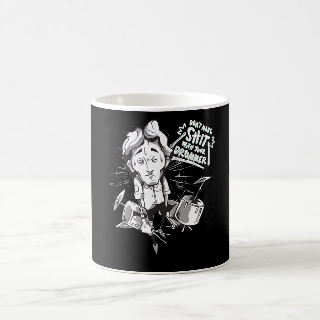 Taza De Café Gracioso Drummer Drums Gift (Centro)