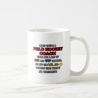 Taza De Café Gracioso entrenador de hockey sobre hierba... OMG 