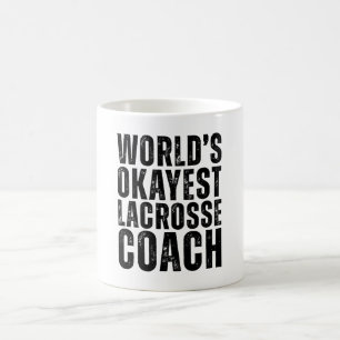 Taza De Café Gracioso entrenador de Lacrosse en el mundo