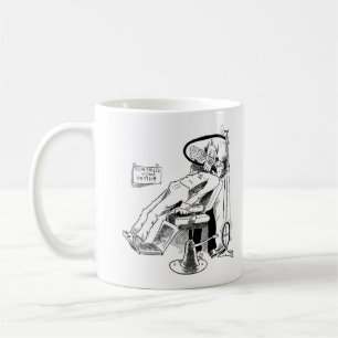 Taza De Café Gracioso Esbozo Dentista