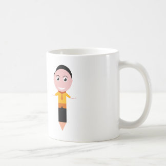 Taza De Café Gracioso estudio Buddy - Diseño de caracter de láp
