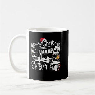 Taza De Café Gracioso Feliz Navidad Chitters Completamente Feo