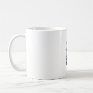 Taza De Café Gracioso gato británico vago Chillin Relajante