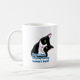 Taza De Café Gracioso gato de yoga