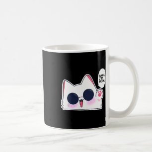 Taza De Café Gracioso gato gracioso Anime Meme Nah Ganaría Gojo