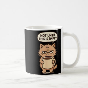 Taza De Café Gracioso Gato Grumpy Café Amante No Mortalidad S