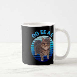 Taza De Café Gracioso Gato Oi Oi Uiaa En El Oiia