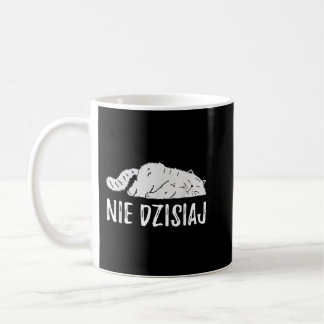 Taza De Café Gracioso gato polaco Polonia Polska