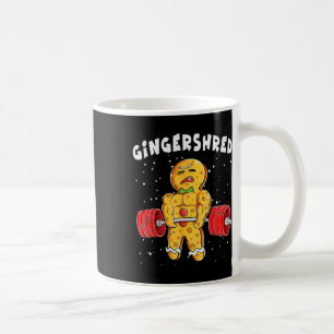 Taza De Café Gracioso Gingerbread Xmas Deadlift Tee Uni-adultos