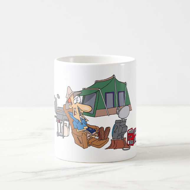 Taza De Café Gracioso glamping Personalizado de lujo camping (Subido por el creador)