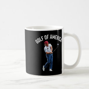 Taza De Café Gracioso Golf De América Donald Trump 1