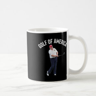 Taza De Café Gracioso Golf De América Donald Trump Pun