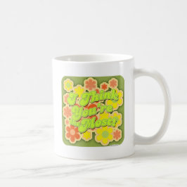 Taza De Café Gracioso Groovy La Mayoría De Los Setenta Retro Di