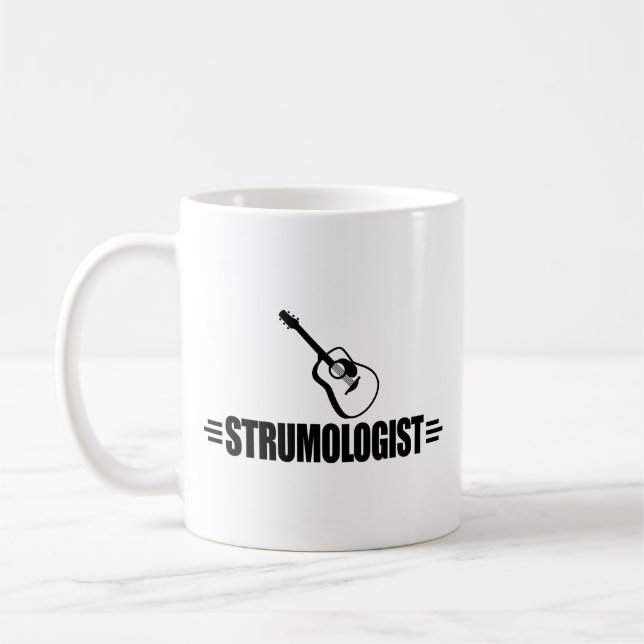 Taza De Café Gracioso guitarrista (Izquierda)