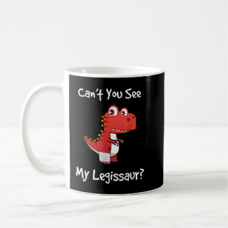 Taza De Café Gracioso hazte bien roto dinosaurio de regalo de p