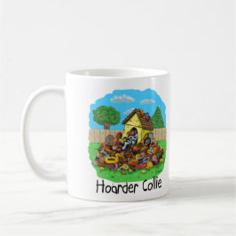 Taza De Café Gracioso Hoarder Collie Dog Lover
