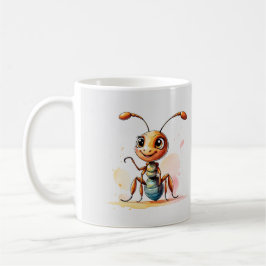 Taza De Café Gracioso hormiguero - La luz del amante de la natu