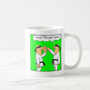 Taza De Café Gracioso jarro de artes marciales