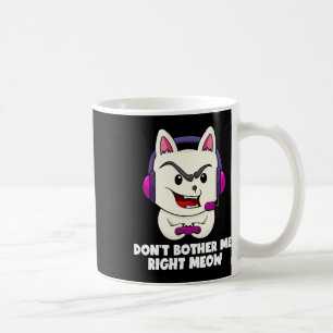 Taza De Café Gracioso juego de video para gato justo Meow Gamer