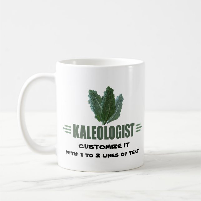 Taza De Café Gracioso Kale (Izquierda)