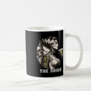 Taza De Café Gracioso La Novia El Monstruo Frankenstein Spooky