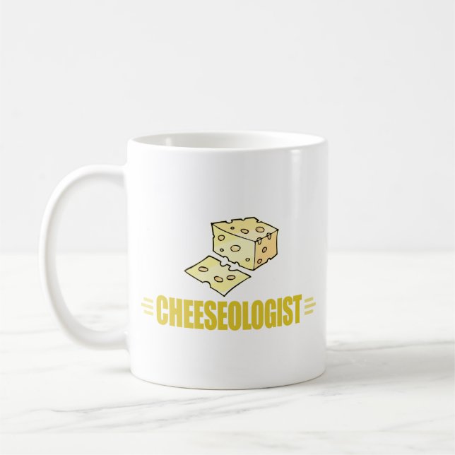 Taza De Café Gracioso me encanta el queso (Izquierda)