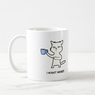 Taza De Café Gracioso Mejor Gato De Café Introvertido Mug D