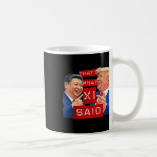 Taza De Café Gracioso meme de Trump