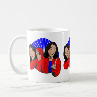 Taza De Café gracioso meme del vicepresidente kamala harris